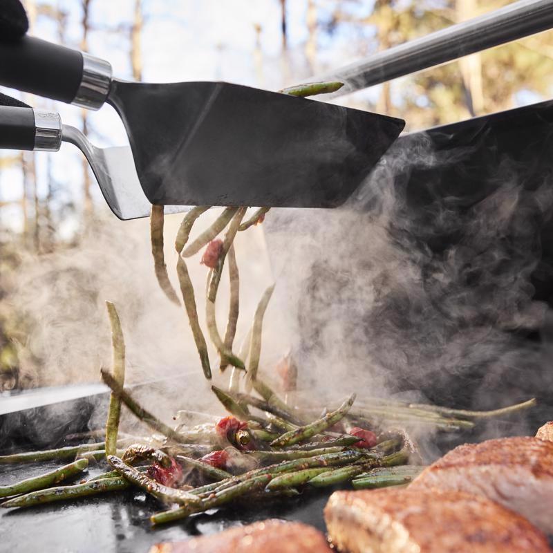 Weber Slate 28" Rust Resistant 3 Burner Liquid Propane Outdoor Griddle Black