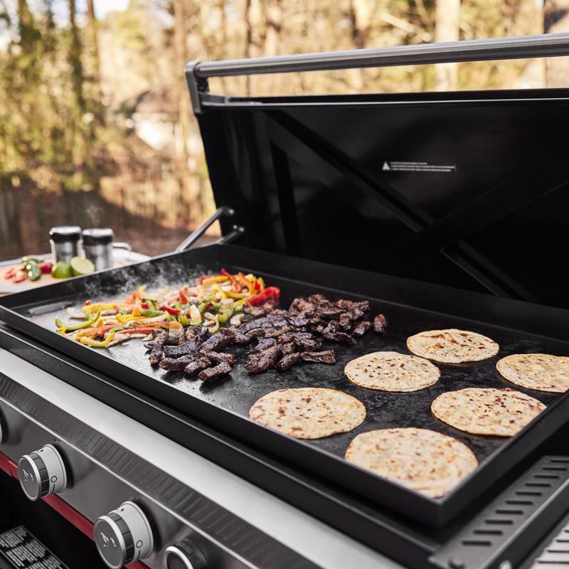 Weber Slate 36" Rust-Resistant 4 Burner Natural Gas Outdoor Griddle Black