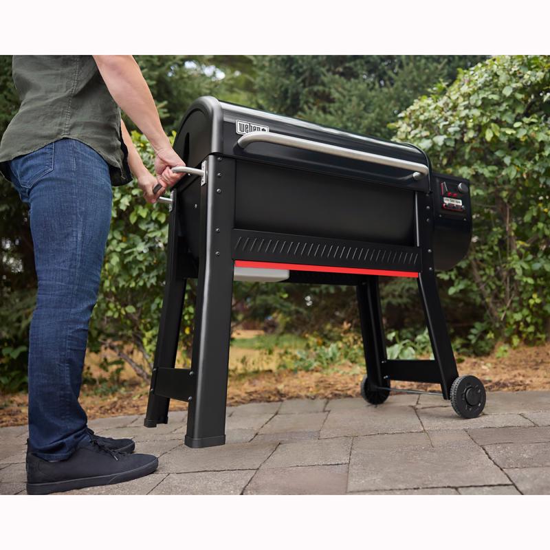 Weber Smoque Wood Pellet Grill Black