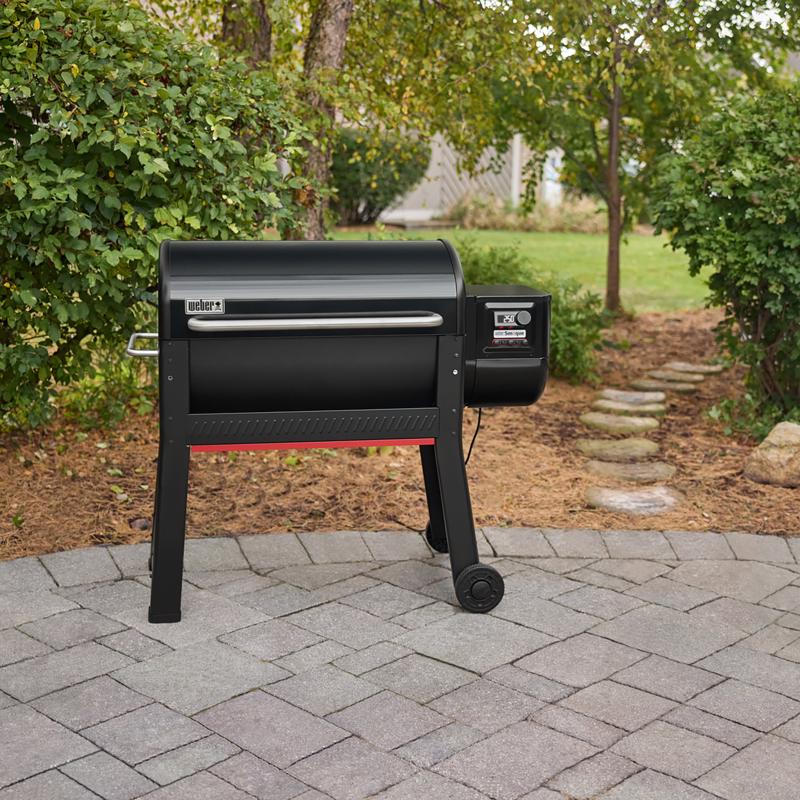 Weber Smoque Wood Pellet Grill Black