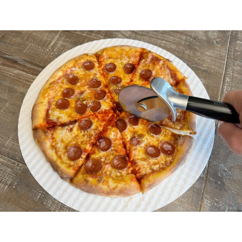 Urban Slicer Pizza Worx Paper Composite White Pizza Chopping Board 6 each