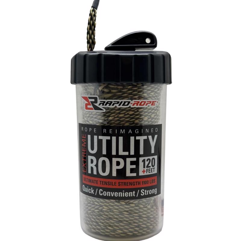 Rapid Rope 3/8 in. D X 120 linear ft L Camouflage Braided Polyester Rope