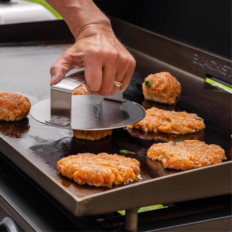 Blackstone Stainless Steel Burger Press 7 in. L X 7 in. W