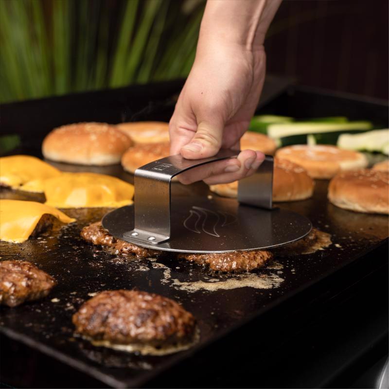 Blackstone Stainless Steel Burger Press 7 in. L X 7 in. W
