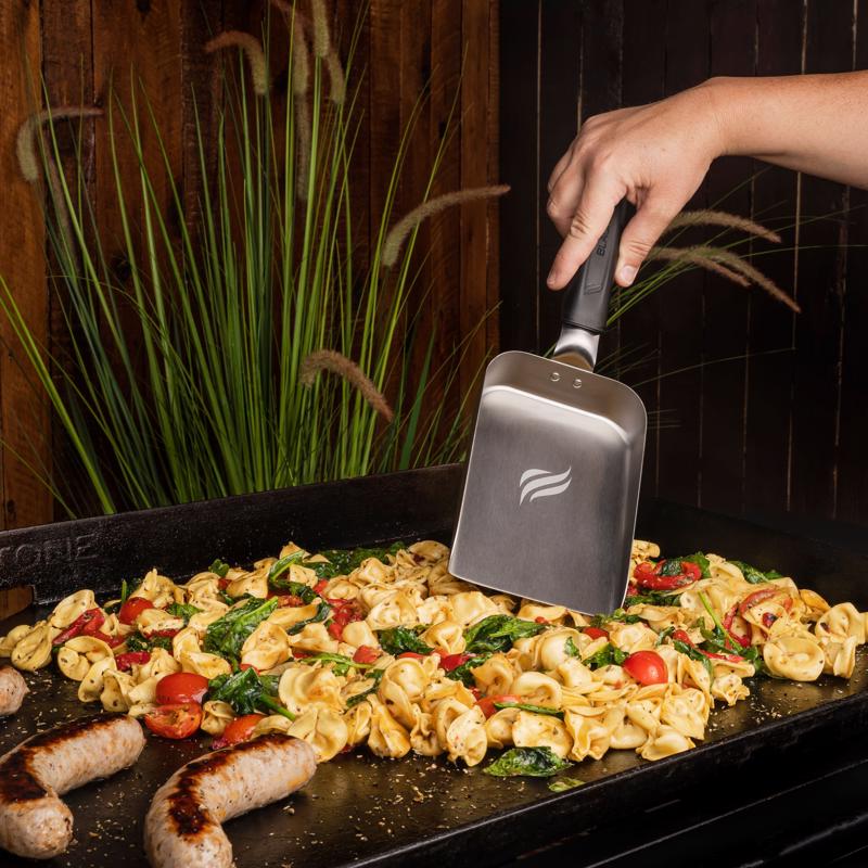 Blackstone Stainless Steel Black/Silver Griddle Scoop