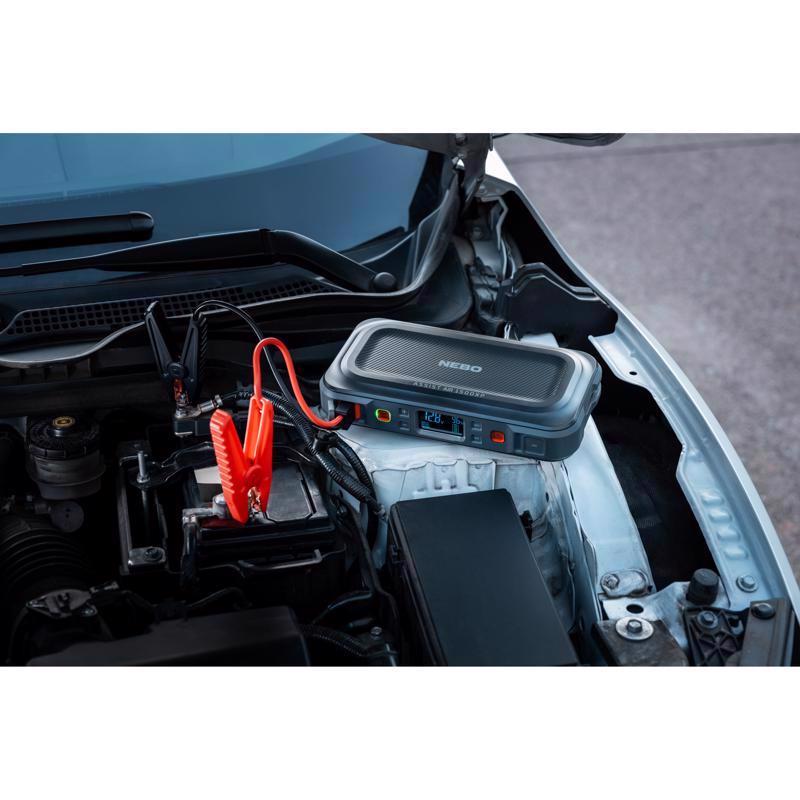 NEBO Assist Air Automatic 12 V 1500 amps Jump Starter and Inflator