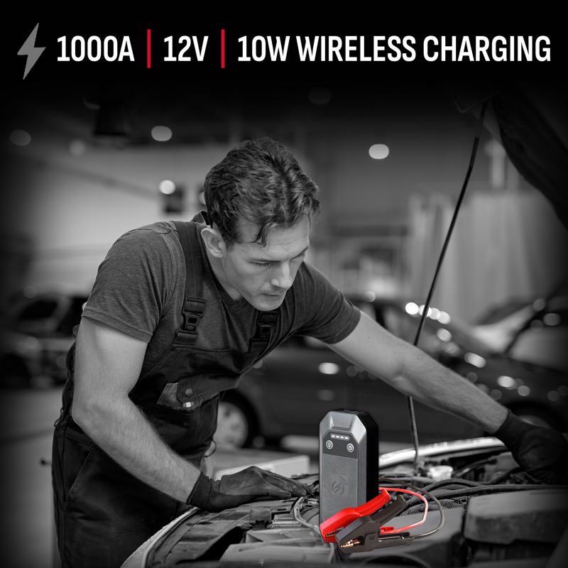 Schumacher Manual 12 V 1000 amps Battery Jump Starter