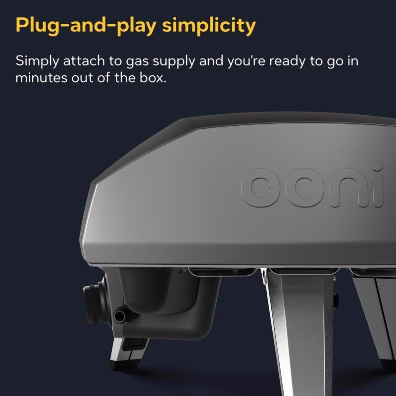 Ooni Koda 2 Propane Gas Outdoor Pizza Oven Slate Blue