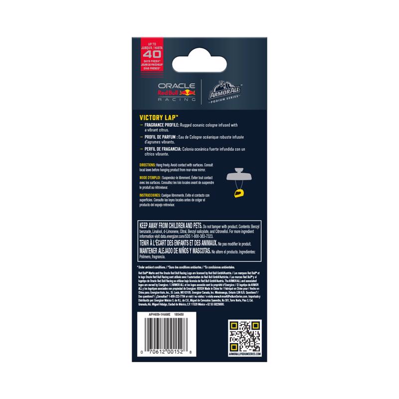 Armor All Podium Series Victory Lap Scent Air Freshener Solid