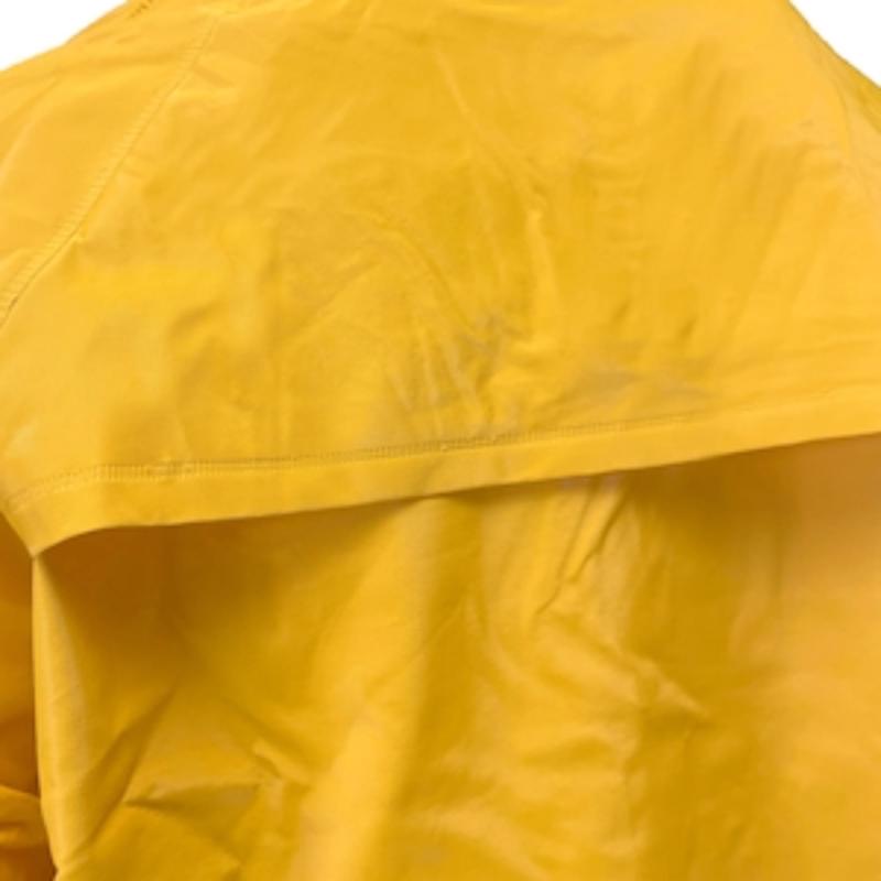 Boss Yellow PVC/Polyester Rain Jacket M
