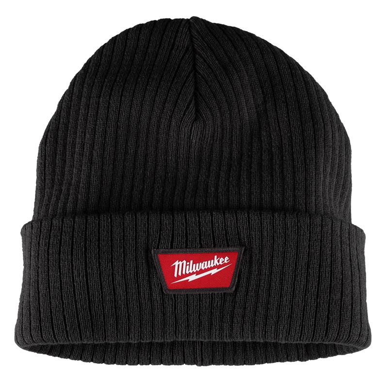 Milwaukee Cuffed Knit Beanie Black One Size Fits Most