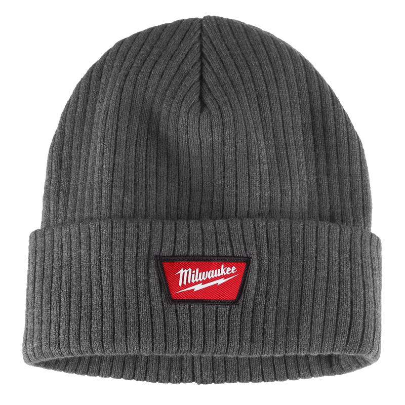 Milwaukee Cuffed Knit Beanie Dark Gray One Size Fits Most