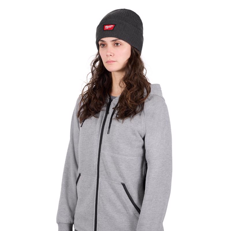 Milwaukee Cuffed Knit Beanie Dark Gray One Size Fits Most