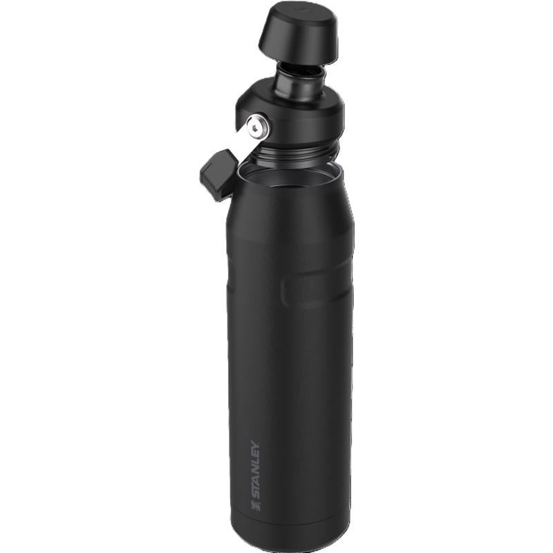 Stanley IceFlow Fast Flow 36 oz Black 2.0 BPA Free Bottle with Straw Cap