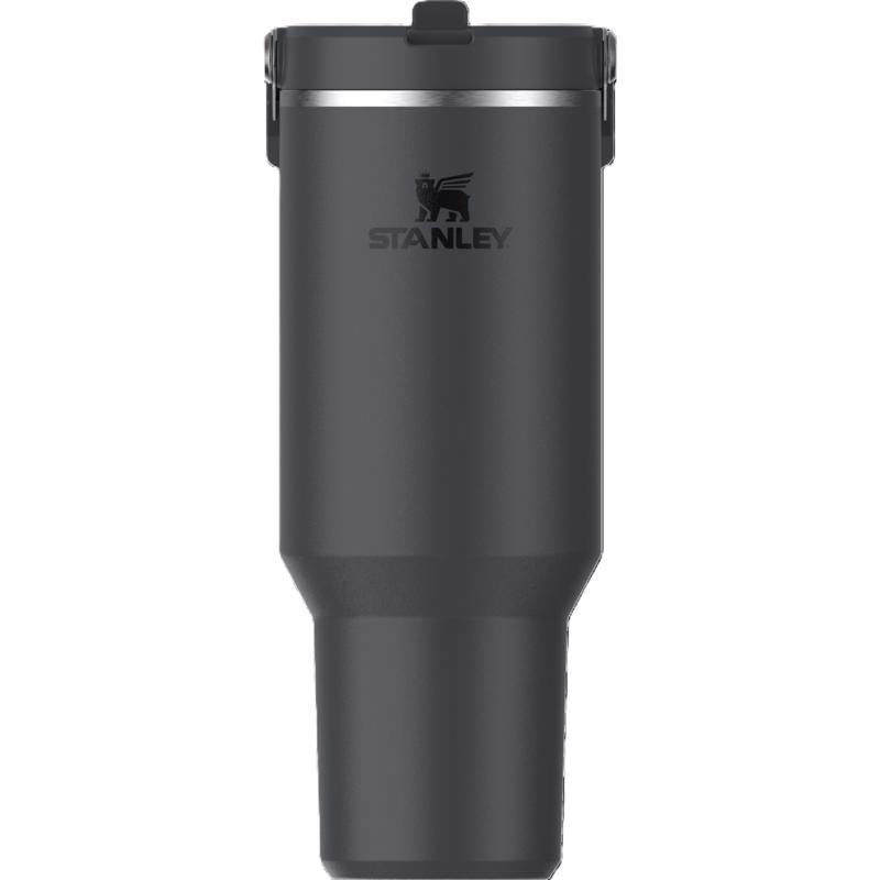 Stanley IceFlow Flip Straw 2.0 40 oz Black BPA Free Insulated Straw Tumbler