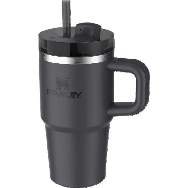 Stanley The Quencher H2.0 FlowState 20 oz Black BPA Free Double-wall Vacuum Insulated Tumbler