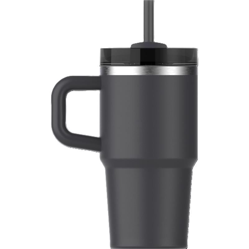 Stanley The Quencher H2.0 FlowState 20 oz Black BPA Free Double-wall Vacuum Insulated Tumbler