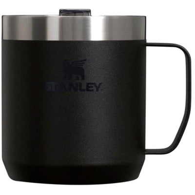 Stanley Everyday Camp Black Camping Mug 4.29 in. H X 4.72 in. W X 4.02 in. L 12 oz