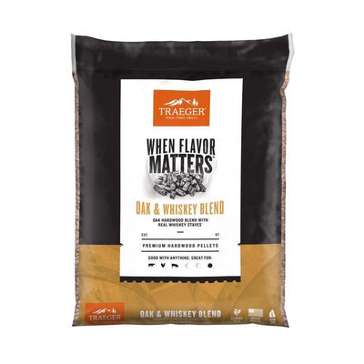 Traeger Hardwood Pellets Whiskey 20 lb