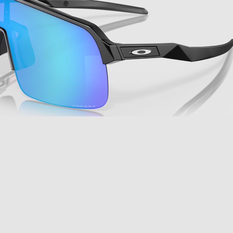 Oakley Sutro Lite Unisex Matte Black Frame Prizm Sapphire Lens Sunglasses