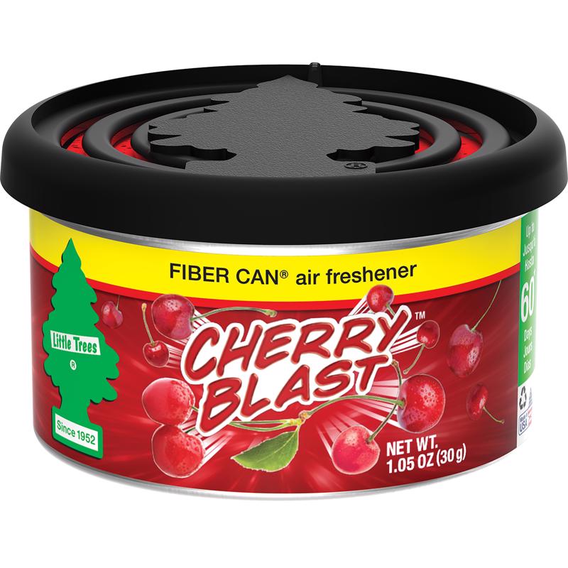 Little Trees Cherry Blast Scent Car Air Freshener 1.05 oz Solid