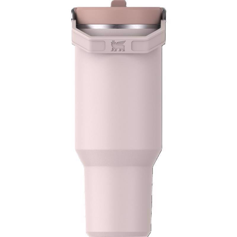 Stanley IceFlow Flip Straw 2.0 40 oz Rose Quartz BPA Free Insulated Straw Tumbler