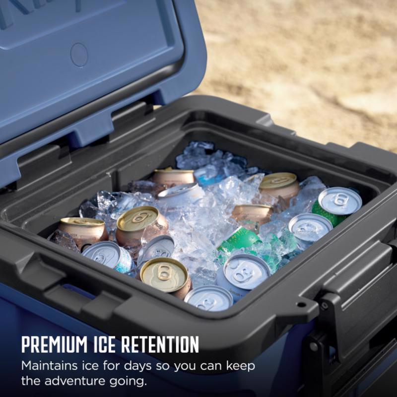 Ninja FrostVault Blue 30 qt. cap. Roller Cooler