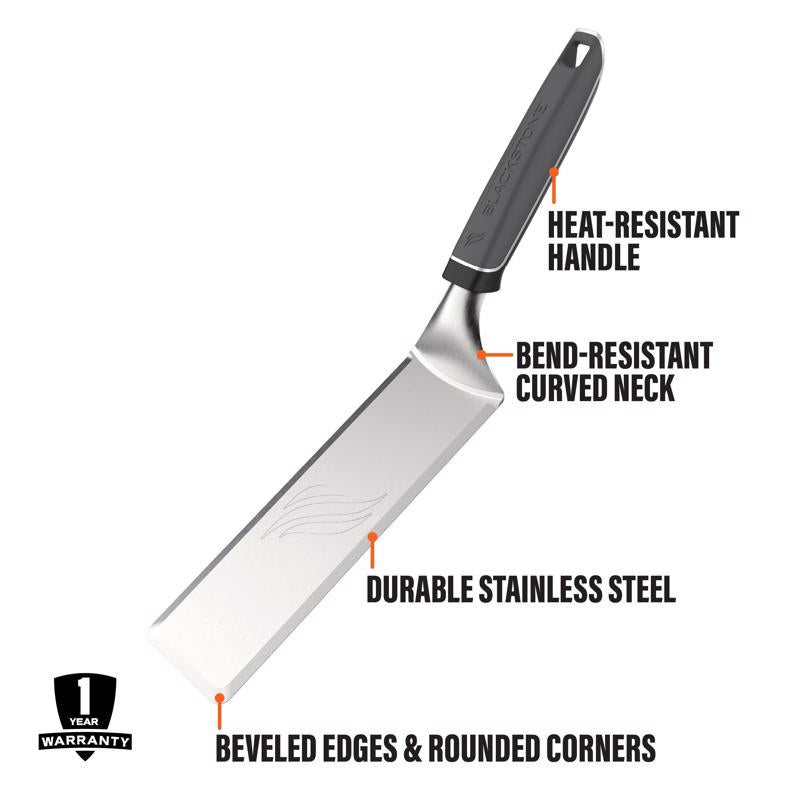 Blackstone Iron Forged Plastic/Stainless Steel Black/Silver Grill Spatula