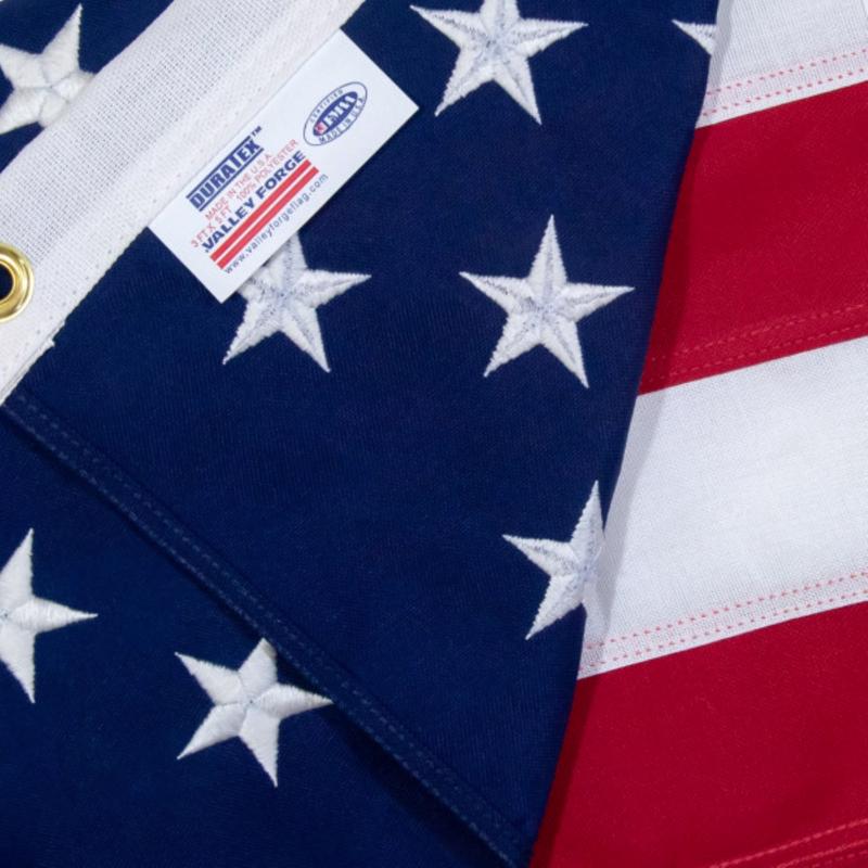 Valley Forge American Flag Kit 72 in. H