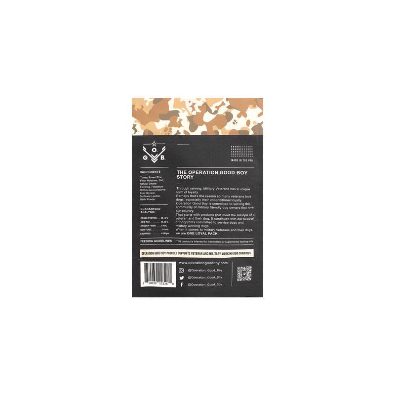 Operation Good Boy TRE Turkey Treats For Dogs 5 oz