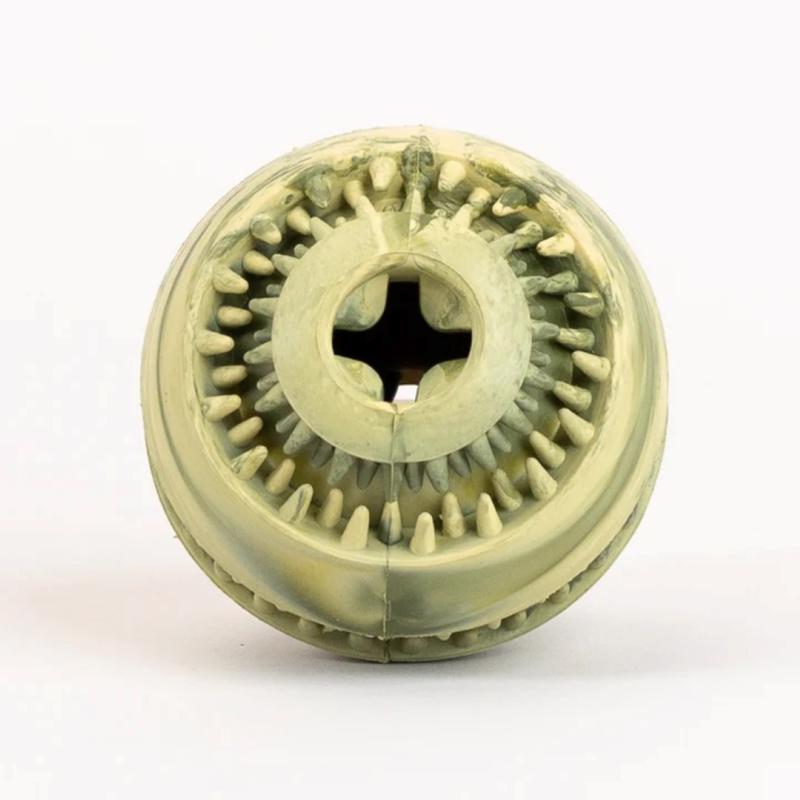 Operation Good Boy Bazooka Ball Camouflage Rubber Ball Dog Toy