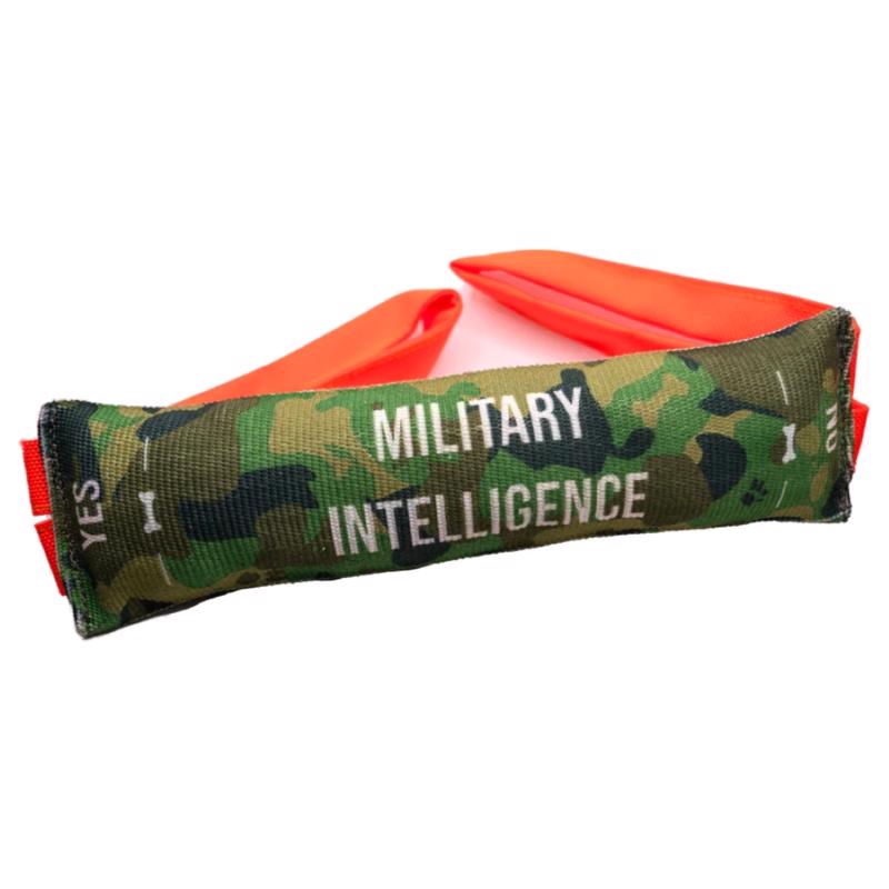 Operation Good Boy Multicolored Nylon Fire Hose Military Intelligence Dog Tug Toy