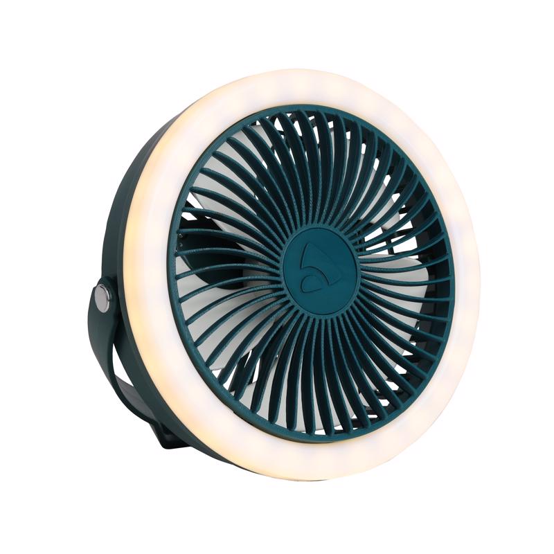 Coghlan's Green Tent Fan with Light .86 in. H X 11.8 in. W X 15.3 in. L