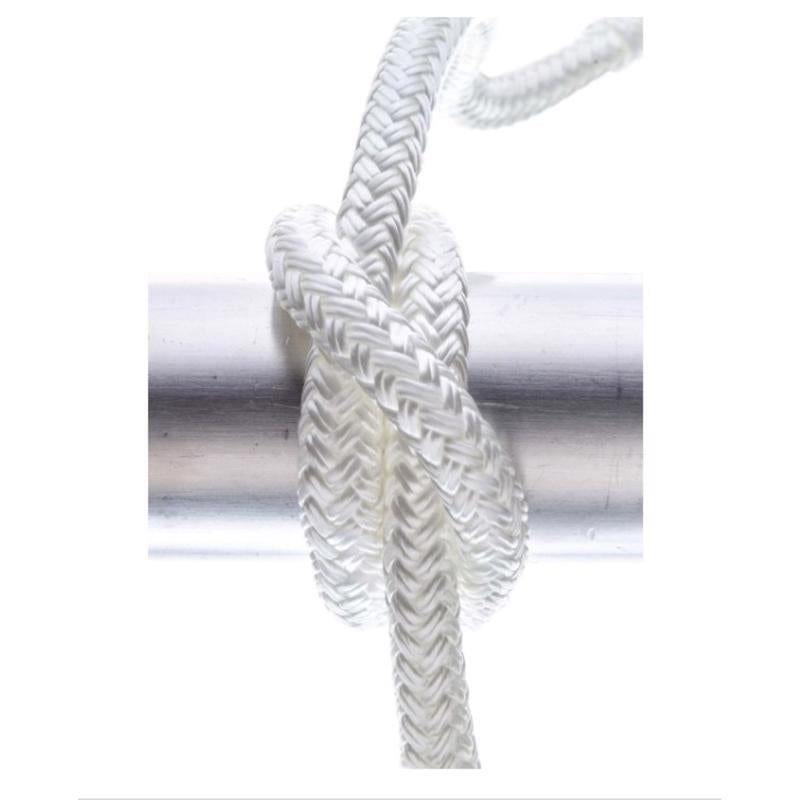 Seachoice Double Braid White Nylon Dock Lines