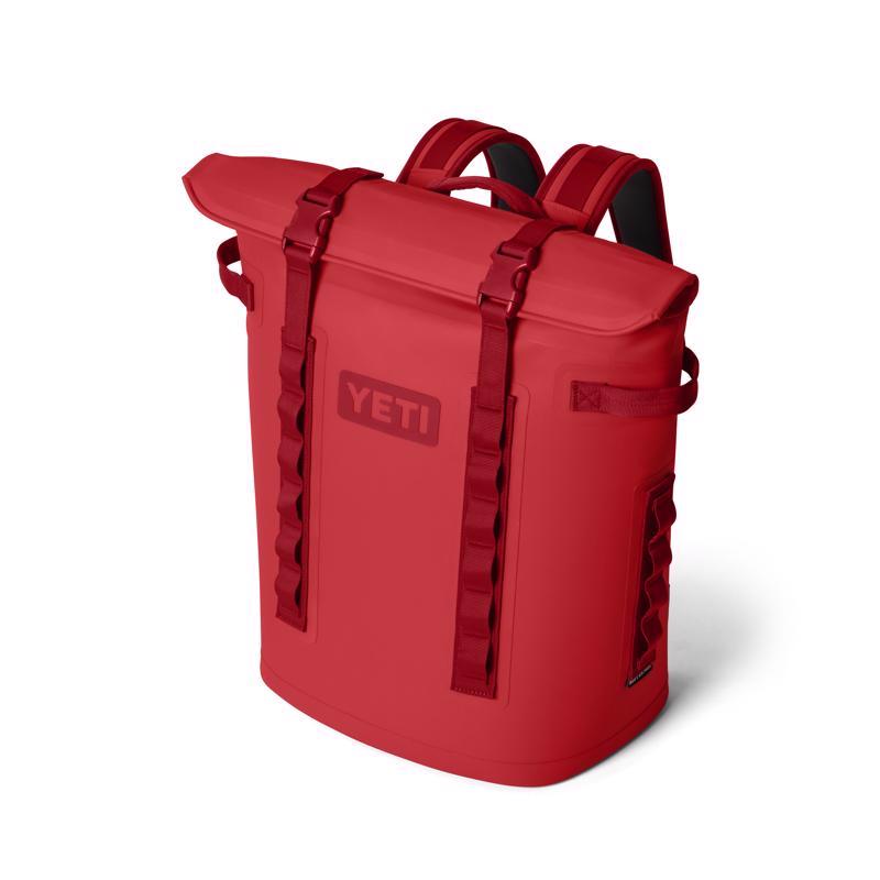 YETI Hopper M20 Rescue Red 36 cans Backpack Cooler