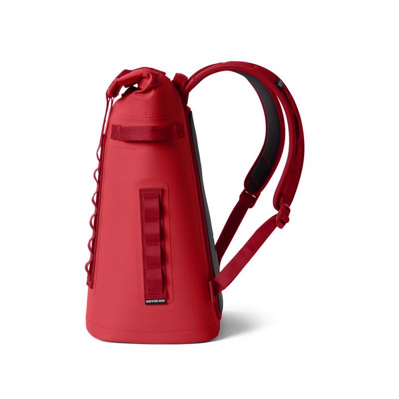 YETI Hopper M20 Rescue Red 36 cans Backpack Cooler