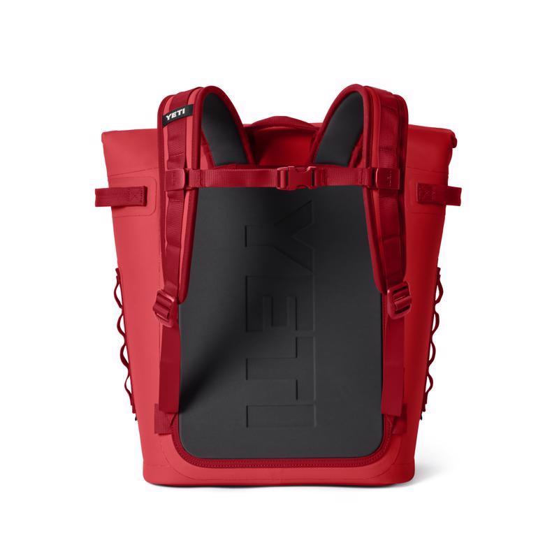 YETI Hopper M20 Rescue Red 36 cans Backpack Cooler