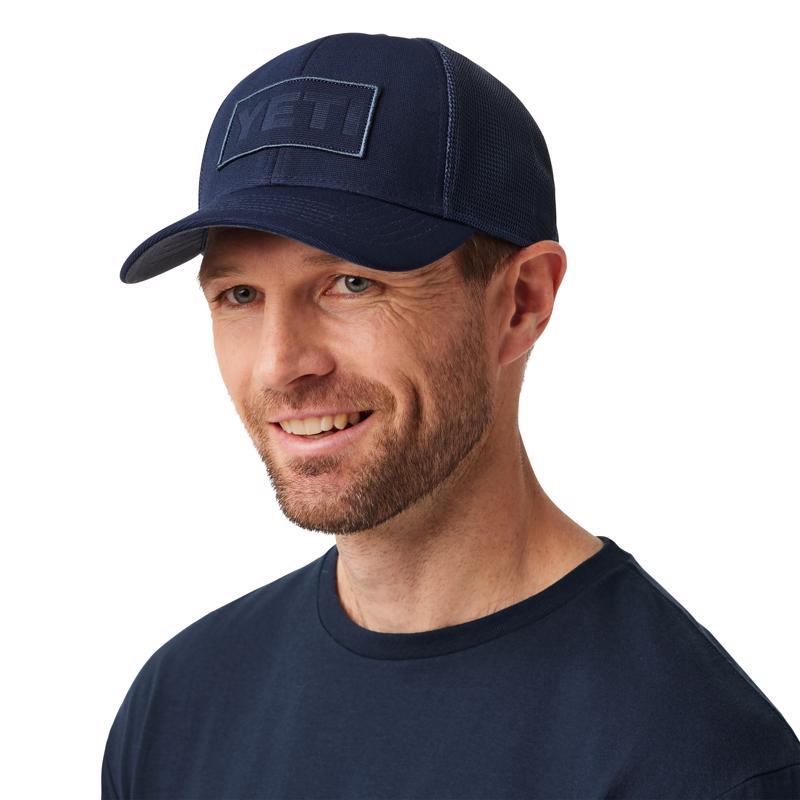 YETI Core Trucker Hat Navy One Size Fits Most