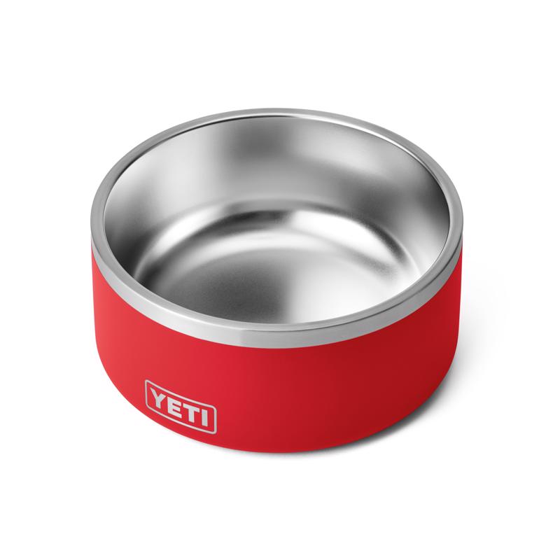 YETI Boomer Rescue Red Stainless Steel 8 cups Pet Bowl