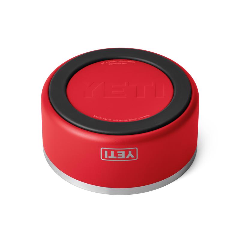 YETI Boomer Rescue Red Stainless Steel 8 cups Pet Bowl