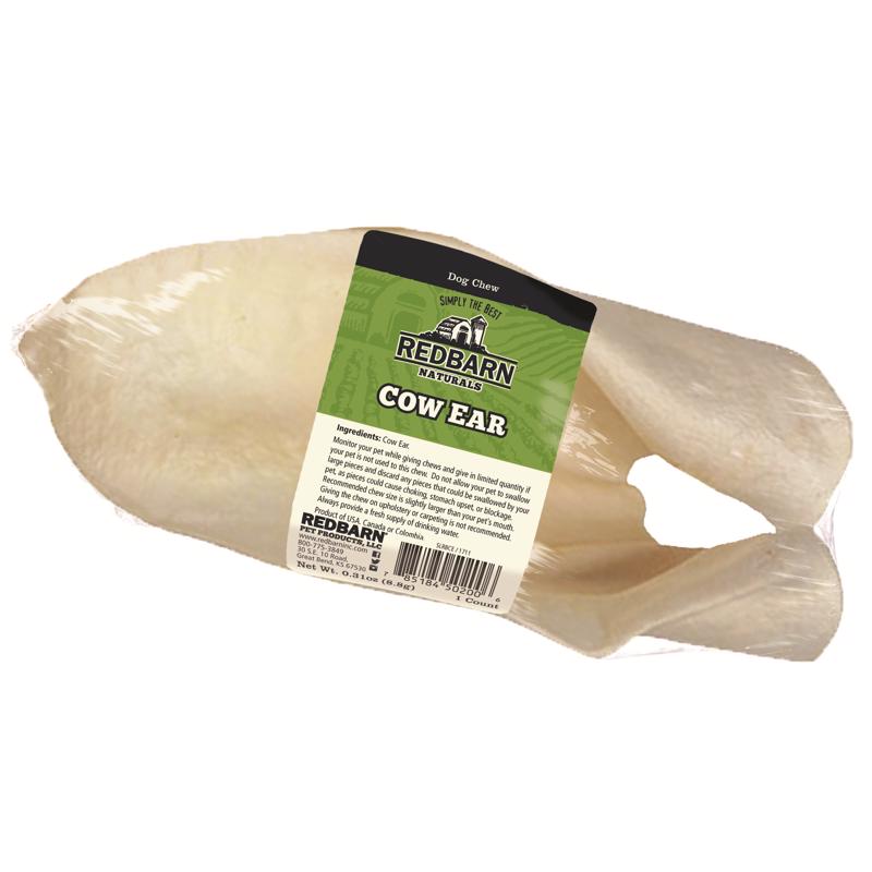 Redbarn Beef Grain Free Cow Ear For Dogs 0.31 oz