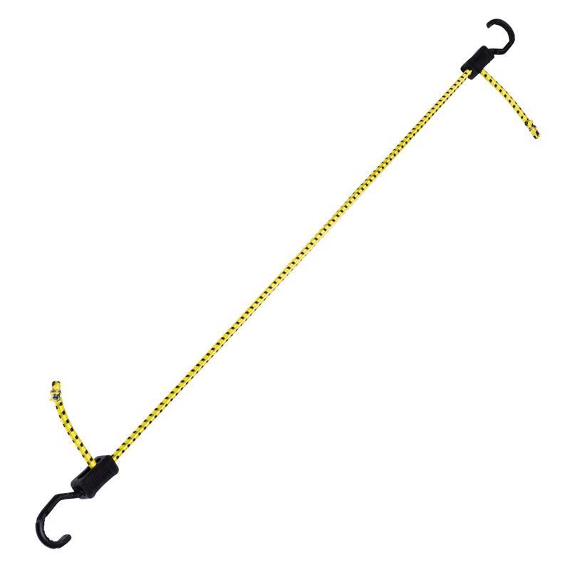 Keeper Zip Cord Yellow Bungee Cord 40 in. L X 0.315 in.