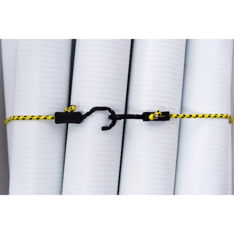Keeper Zip Cord Yellow Bungee Cord 40 in. L X 0.315 in.