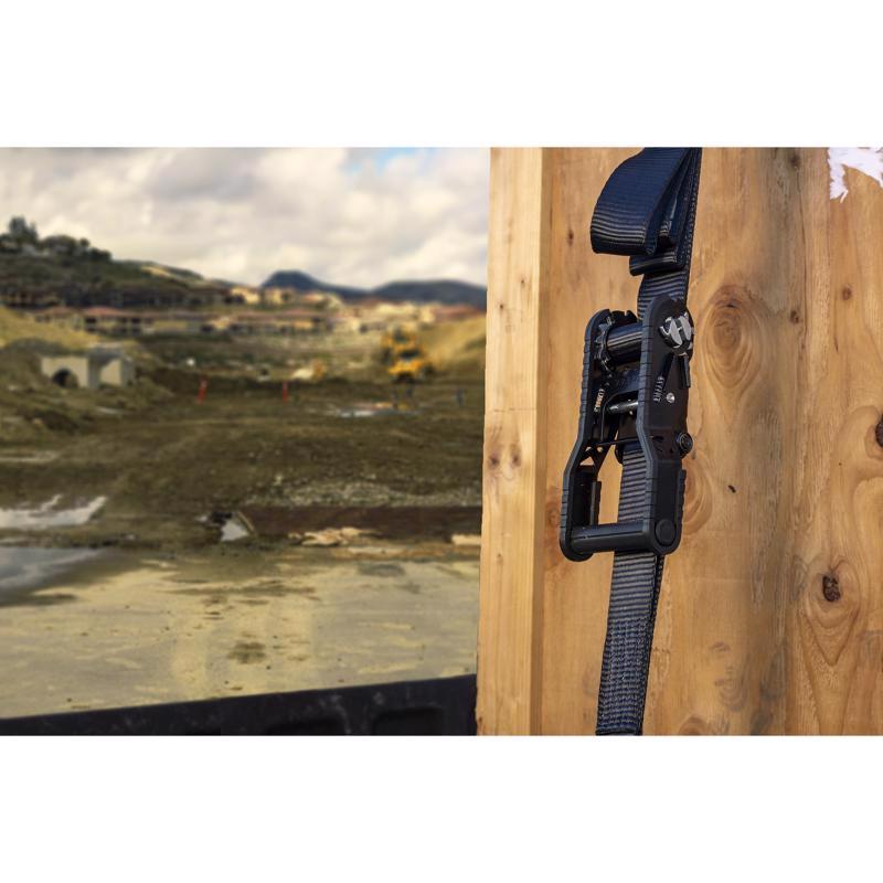 Keeper Extreme Webbing 2 in. W X 27 ft/lb L Black Ratchet Tie Down 3333 lb