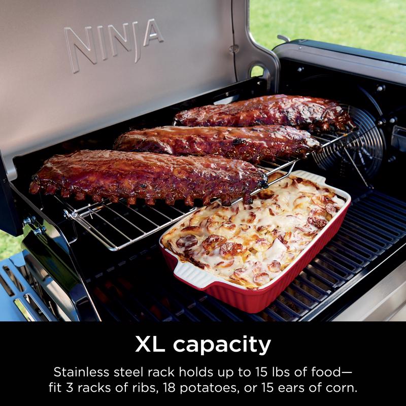 Ninja Stainless Steel Grill Rack 15 lb 24.33 in. L X 9.65 in. W