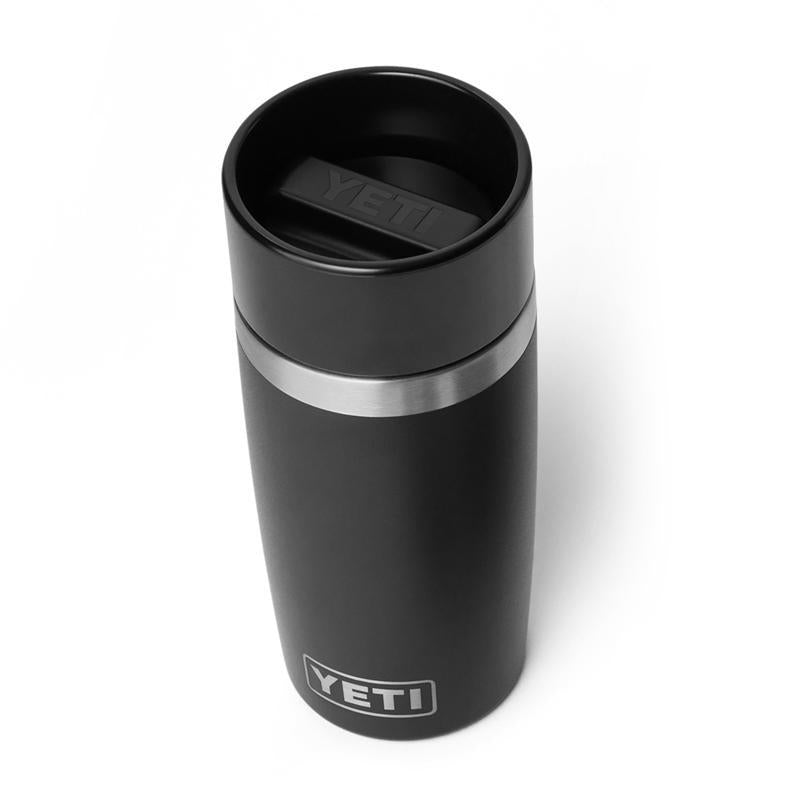 YETI Rambler 12 oz Black BPA Free Bottle with Hotshot Cap