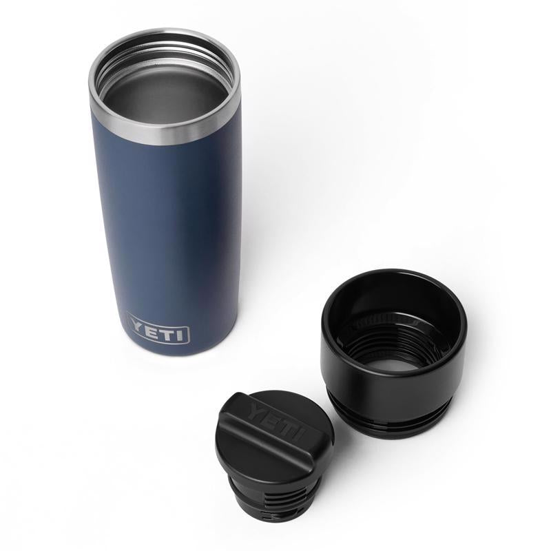 YETI Rambler 16 oz Navy BPA Free Bottle with Hotshot Cap