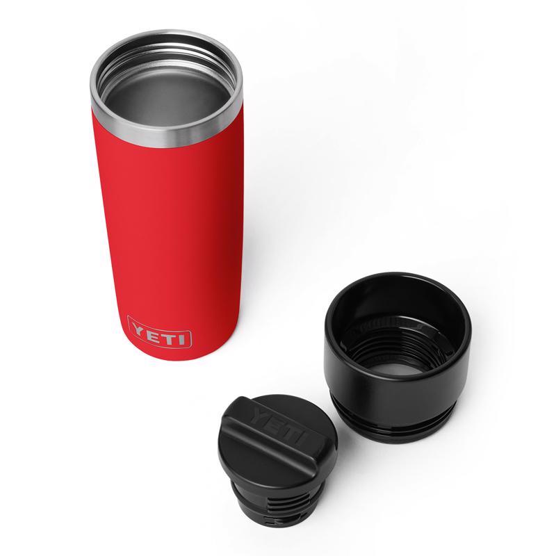 YETI Rambler 16 oz Rescue Red BPA Free Bottle with Hotshot Cap