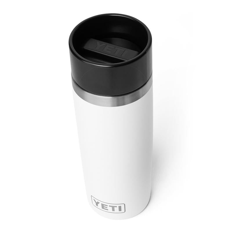 YETI Rambler 16 oz White BPA Free Bottle with Hotshot Cap