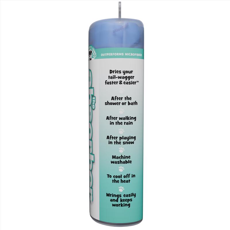The Absorber Dog Lover's Towel Blue Dog Absorbent Towel